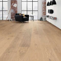 Haro Oak Puro White Sauvage brushed naturaLin plus 537607 parketta