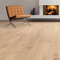 Haro Oak Puro White Sauvage retro brushed naturaLin plus parketta