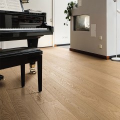 Haro Oak Puro White Exklusiv brushed naturaLin plus parketta