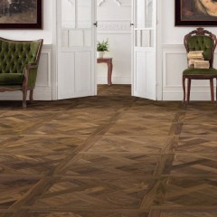 Haro American Walnut Tile Design Basket oleovera parketta