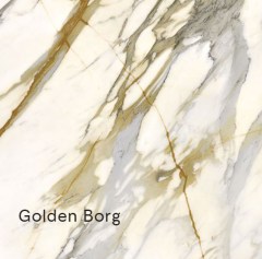 Kerlite Slimtech Synestesia Golden Borg falicsempe és padlólap 120x120 cm