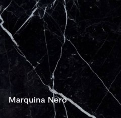 Kerlite Slimtech Delight Marquina Nero falicsempe és padlólap 120x120 cm