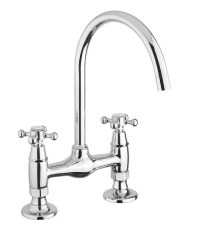 Bugnatese LADY 991 - Peremre szerelt 3 üléses mosogatócsaptelep