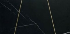 Lea Ceramiche Delight Lux Chic Marquina Nero dekorcsempe 30x60 cm