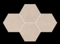 Ceramica Limone Qubus Hexagon Grey mozaik 28,3x40,8 cm