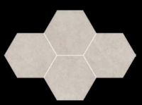 Ceramica Limone Qubus Hexagon Dark Grey mozaik 28,3x40,8 cm