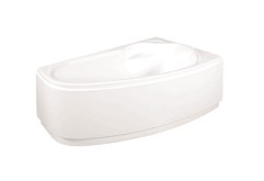 M-Acryl Liza Aszimmetrikus kád 140 x 90 cm