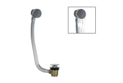 M-Acryl Vízfeltöltős Click-Clack le- és túlfolyó kerek