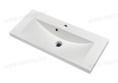 Marmy mosdó Marmy Isabelle 80x35 fényes fehér