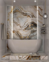 60x120 Black S fényes járólap és falburkolat