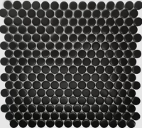 31,3x29,2 Black S C matt mozaik