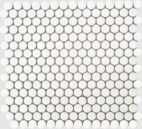 31,3x29,2 White S C matt mozaik