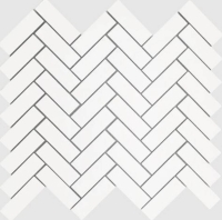 28,2x31,4 White H B matt mozaik