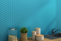 27,7x32,2 Turquise M H fényes mozaik