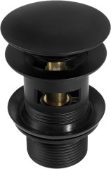 Deante Click-Clack kerek leeresztő átfolyóval 