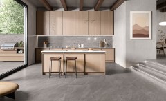 Novabell Allblack Konyhai burkolólap 