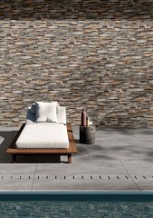 Novabell Allblack Kőhatású járólap 