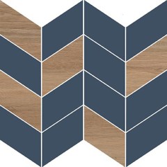 Opoczno Love You Navy Half Mosaic Satin mozaik 29 x 29