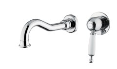 Bugnatese Oxford 6346SC - fal alatti mosdócsaptelep 23 cm kifolyóval klikk-klakk leeresztővel