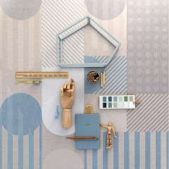 Panaria Zero 3 Glam falicsempék