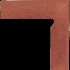 Paradyz Taurus Rosa Prawy  lábazati elem 8,1 x 30