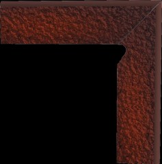 Paradyz Cloud Brown Duro lábazati elem 8 x 30