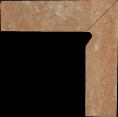 Paradyz Ilario Ochra Cokol Prawy lábazati elem 8,1 x 30