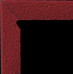 Paradyz Natural Rosa Lewy Duro lábazati elem 8 x 30