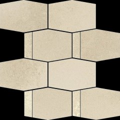 Paradyz Naturstone Beige Cieta Hexagon Mix mozaik 23,3 x 28,6