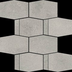 Paradyz Naturstone Antracite Cieta Hexagon Mix mozaik 23,3 x 28,6