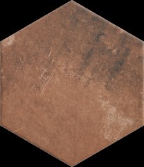 Paradyz Scandiano Rosso Heksagon padlólap 26 x 26