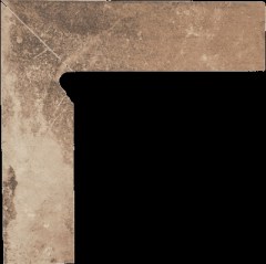 Paradyz Scandiano Ochra Lewy lábazati elem 8,1 x 30