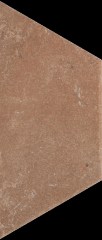 Paradyz Scandiano Rosso Trapez padlódekor 12,6 x 29,6