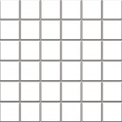 Paradyz mozaik Paradyz Altea Bianco 4,8 x 4,8 mozaik