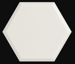Paradyz Woodskin Bianco Heksagon Struktura A falicsempe 19,8 x 17,1