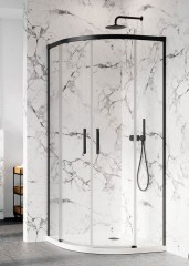 Radaway Idea Black PDD 90x90 szimmetrikus zuhanykabin