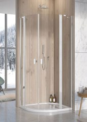 Radaway Nes PDD II 80 B íves zuhanykabin