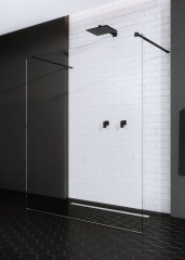 Radaway Modo New Black I 140 Walk-in zuhanyfal