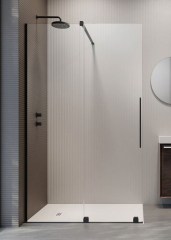 Radaway Furo Black Walk-in 160 bal Walk-in zuhanyfal