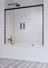 Radaway Idea Black PN DWD 170 fekete kádparaván