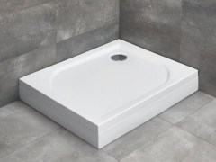 Radaway Delos D szögletes zuhanytálca lábbal 90x75 B