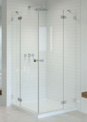 Radaway Essenza Pro KDD 80 B átlátszó szögletes zuhanykabin