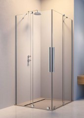 Radaway Furo KDD 120 J átlátszó szögletes zuhanykabin