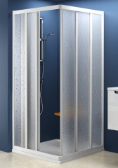 Ravak zuhanykabin Ravak Supernova ASRV3-90 fehér transparent