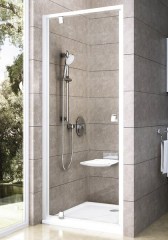 Ravak zuhanyajtó Ravak Pivot PDOP1-80 fehér transparent