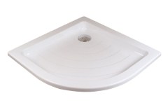 Ravak zuhanytálca Ravak Kaskada Ronda-80 PU fehér 