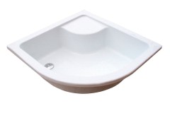 Ravak zuhanytálca Ravak Sabina-80 LA fehér