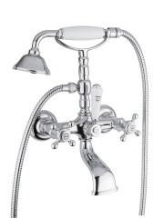 Bugnatese Revival 400 - kádcsaptelep szettel zuhanytartó nélkül