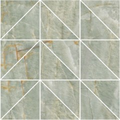 Roberto Cavalli Lush Onice Verde Triangoli mozaik 29,8x29,8 cm