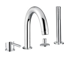 Bugnatese Smart 2155 - peremre szerelt 4 üléses kádcsaptelep